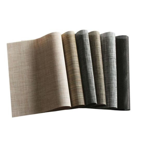 4 шт. термостойкий протираемый коврик для столовых приборов, нескользящий коврик для праздничного стола, декор