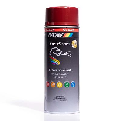 Lakier Akrylowy W Sprayu Farba Paleta Ral 3003 Czerwony 400ml Crafts