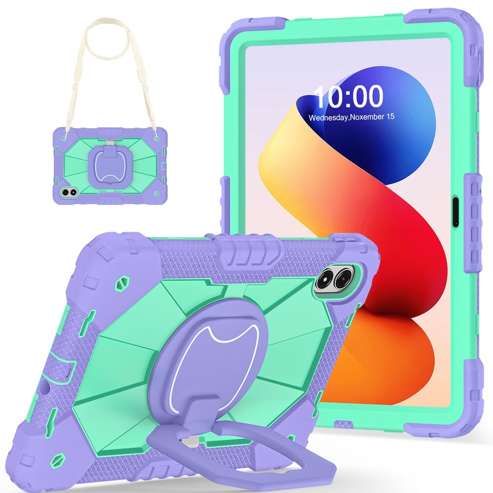 Силиконовые+ПК чехлы для планшета 12,1'' Xiaomi Redmi Pad 2 Pro/Poco Pad M1, противоударная обложка, Fundas, вращающаяся подставка, корпус