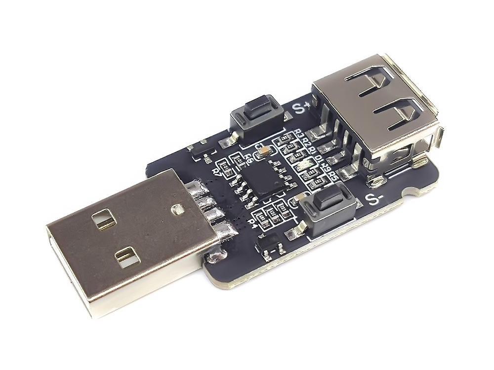 Плата триггера быстрой зарядки QC2.0/3.0 и детектор напряжения (5В/9В/12В)