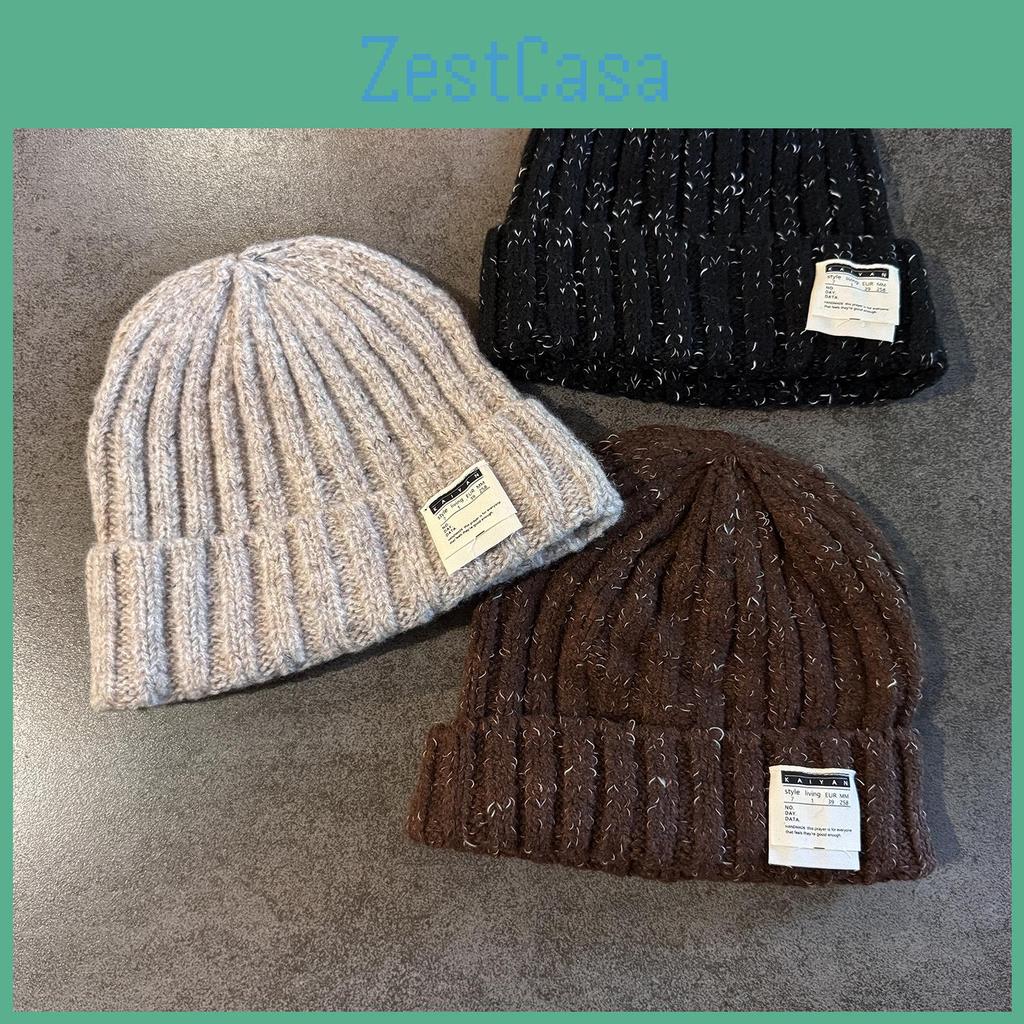 Patch Fashion Letter Knit Beanie Women Accessory For Winter Warmth And Comfort