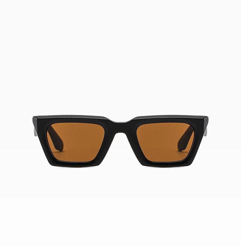 Новые квадратные солнцезащитные очки Мужские Женские Дизайнерские Винтажные Солнцезащитные очки Женские Мужские Модные Оттенки Зеркальные Для улицы