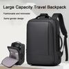 New High-capacity Expandable Travel Backpack For Both Men And Women, Simple Commuting Backpack, Computer Bag, Business Backpack