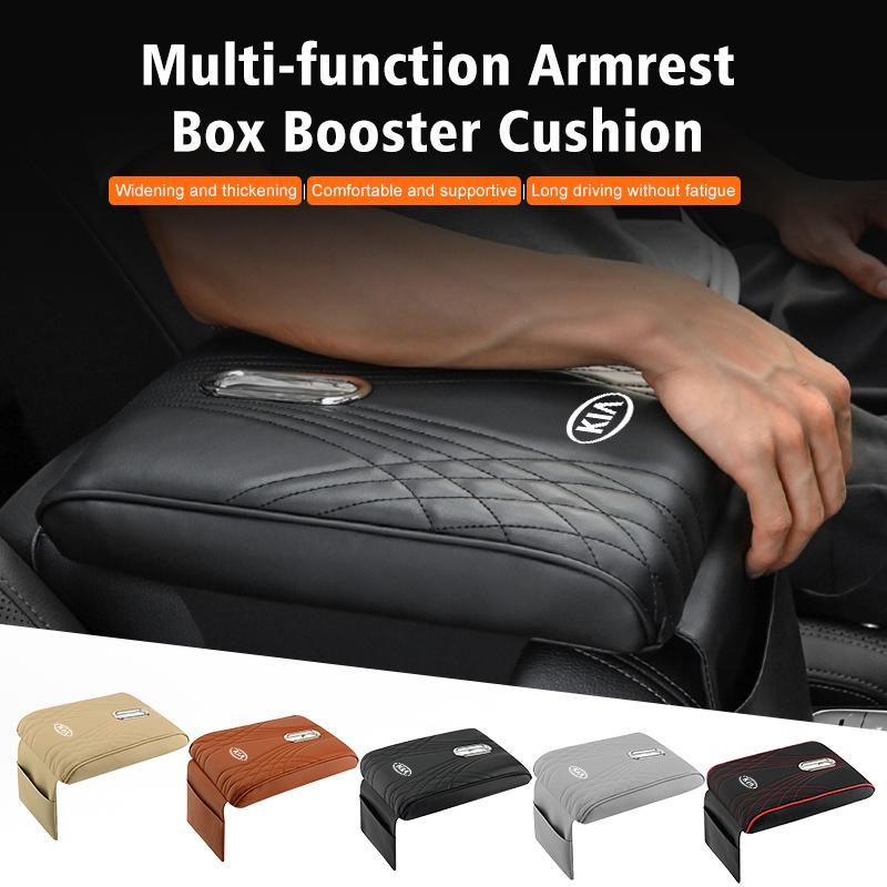Car Armrest Box Booster Cushion Soft Comfort Memory Foam Pad For KIA Cerato Proceed Venga Stonic Picanto Sorento Stinger MS4