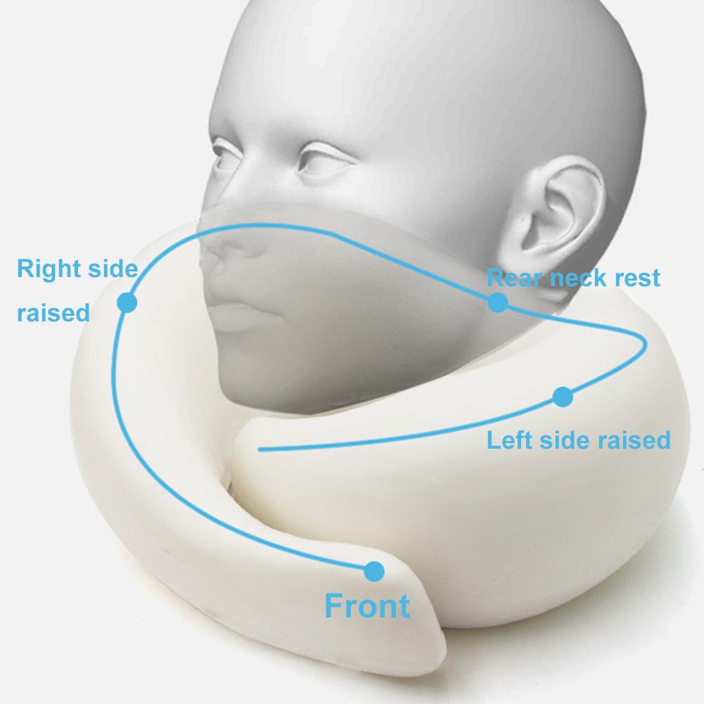 Подушка для самолета, подушка с эффектом памяти, поддержка подбородка с поддержкой головы на 360 градусов, подушка для шеи для путешествий, полета, автомобиля