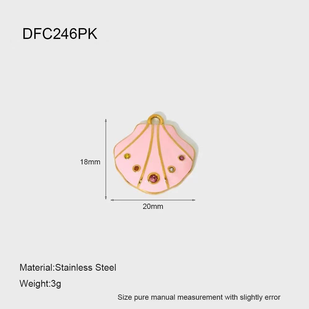 ins popular O-chain plated 18K gold stainless steel minimalist stacked necklace bracelet jewelry DIY accessories women