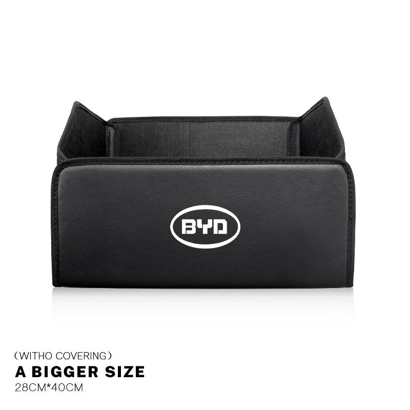 Специальный кожаный ящик для хранения в багажнике BYD, вместительный ящик для BYD Atto 3 Yuan Plus Han Tang EV F3 E6 Dmi Song F0 Qin Pro G3