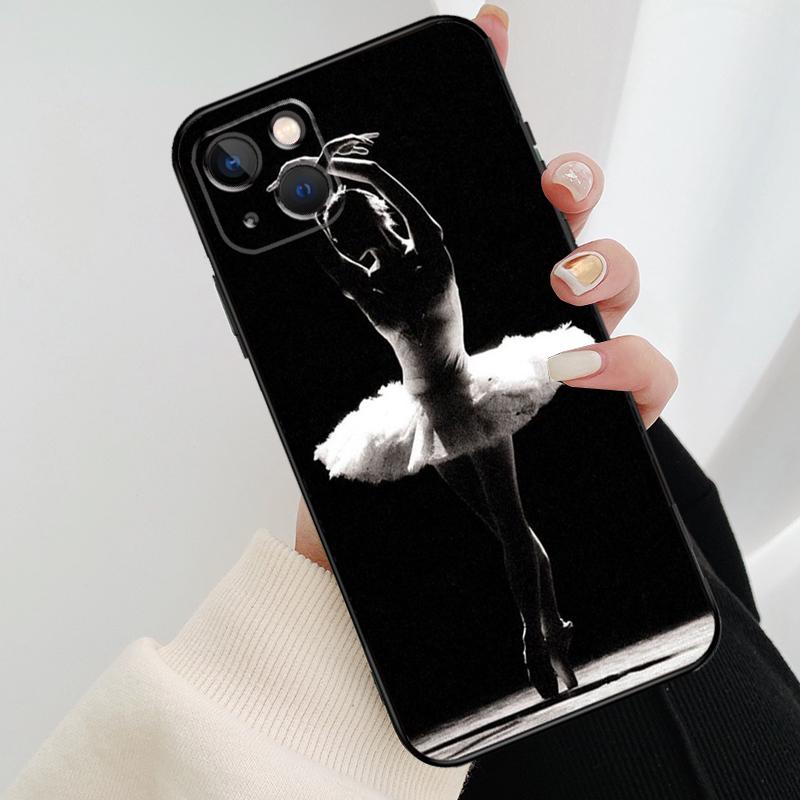 Чехол для телефона Балерина Балетный Танец Девочка Для iPhone 17 Pro Max 15 14 13 11 12 16 Pro Max mini 15 16 Plus 16e 17 Air Cover