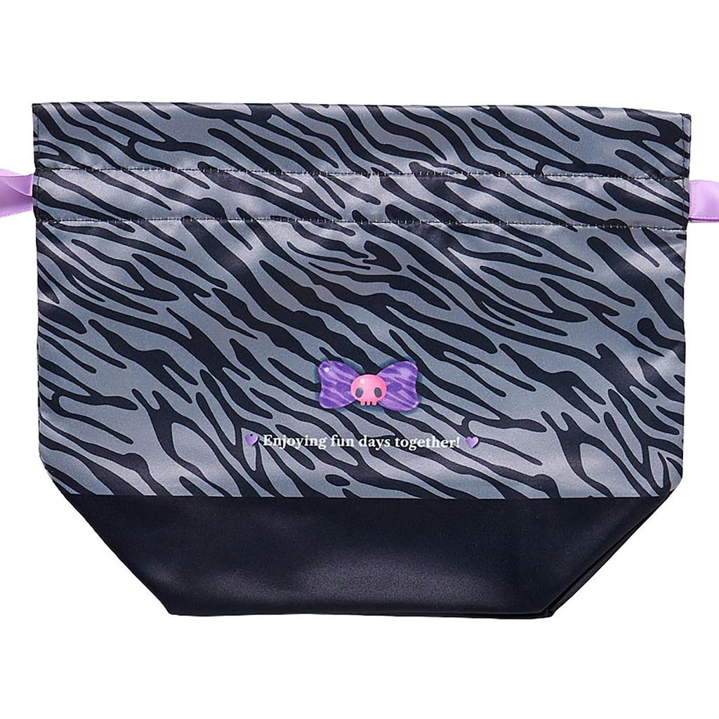 Sanrio Набор из 2 мешочков на шнурке Животное Kuromi Полиэстер 071919 (САНРИО) (Монотонный дизайн)