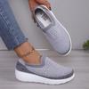 Fashion Knitting Women Sneakers Mesh Sport Loafers Shoes Flats Casual Walking Shoes New Summer Cozy Running Travel Zapatos Mujer