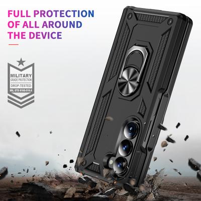 Противоударный чехол-подставка Armor Covers для Samsung Galaxy Z Fold7 5G Fold6 Fold 7 Zfold7 Fold5 Fold 5 6 Funda