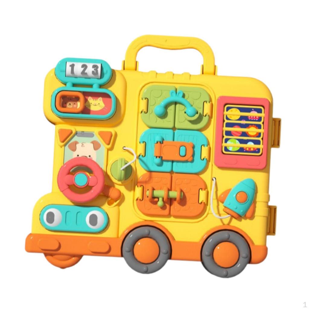 Musical Busy Board Learning Toy Educational Hand Eye Coordination Sensory Life Cognition for