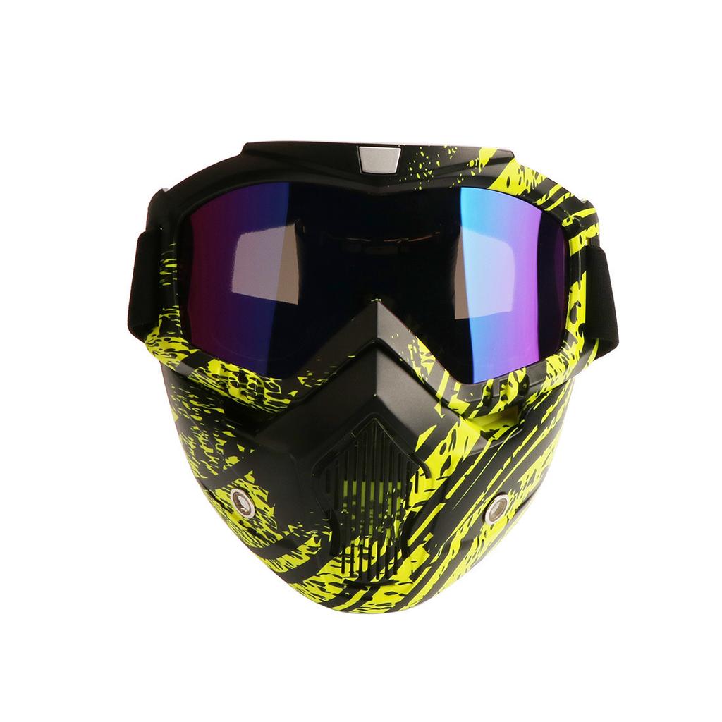 Goggles Water Transfer Mask Removable Protective Glasses Motorcycle Goggles
