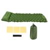 Camping Sleeping Pad Built In Arc Pillow Foot Inflatable Lightweight Portable Sleeping Mat with