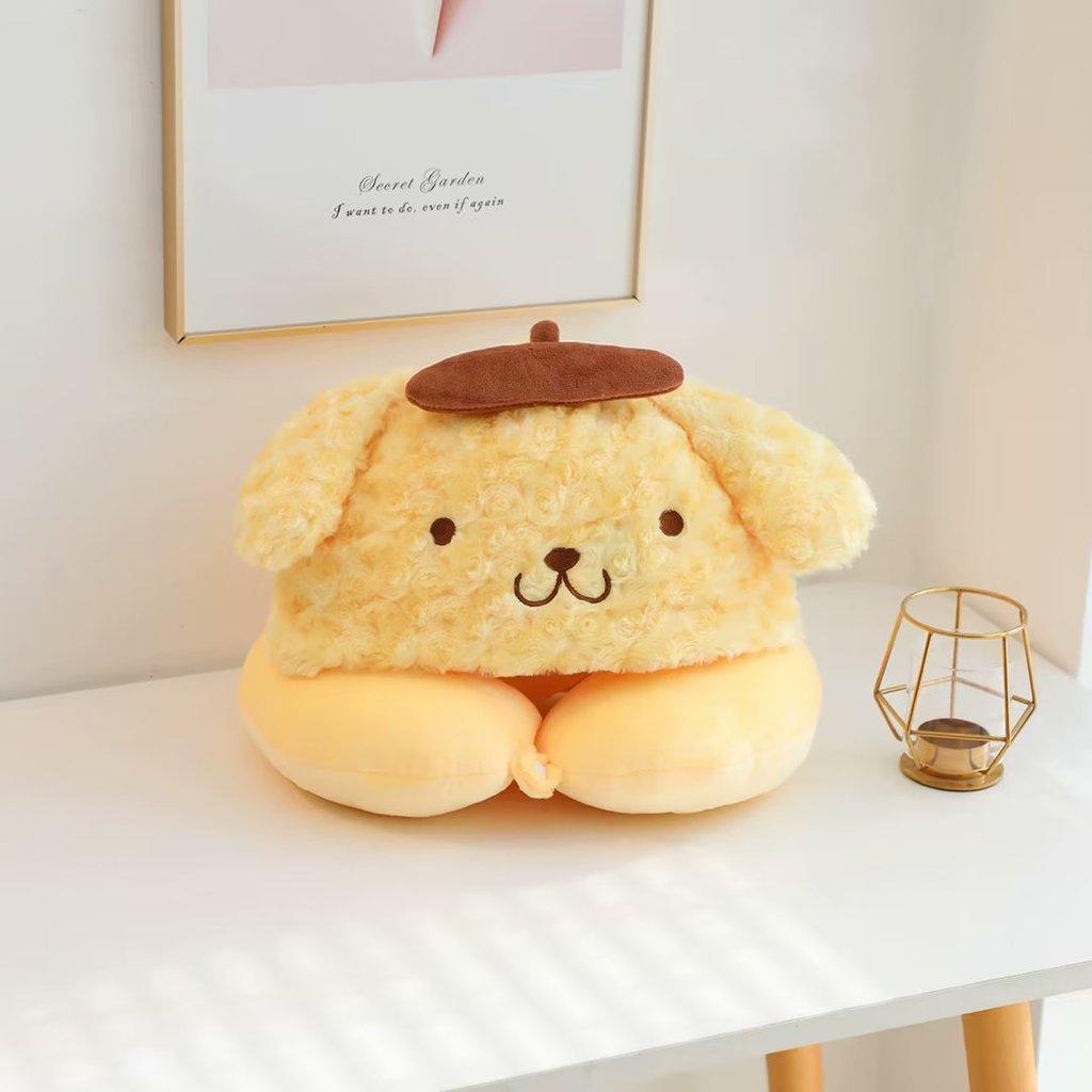 Cinnamoroll Ushaped Cushion With Cartoon Style For Portable Napping And Sleep