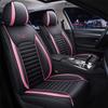 Universal Car Seat Cover Luxury Car Single Front Seat Mat PU Leather Full Cover Cushion Protector Cover