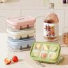 Easy Release Press Ice Maker Box with Cover for Home Drinks Space-Saving Stackable Household Food-Grade Ice Tray for Kitchen Convenience