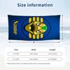 Parramatta Eels Custom Name Printed Beach Towel Personalized Soft Towel For Swimming Beach Travel
