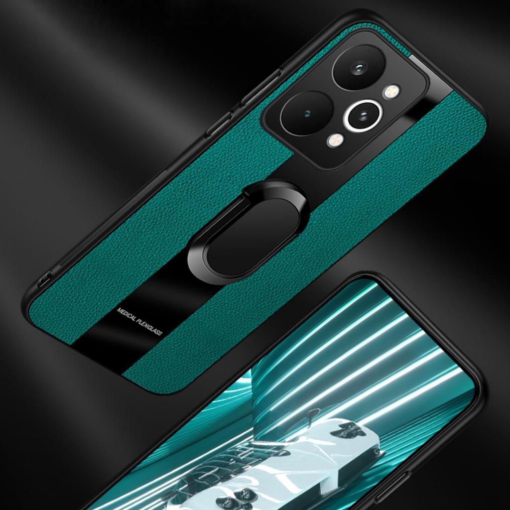 Чехол для Realme 15 Pro Бизнес Эллиптическая подставка Всесторонний Ударопрочный Кожаный Мягкий Силикон Модный для Realme 15 Pro Plus Задняя крышка