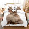 3D The Rabbit Постельное белье Пододеяльник Комплект с наволочкой Твин Полный Queen King Постельное белье Постельное белье