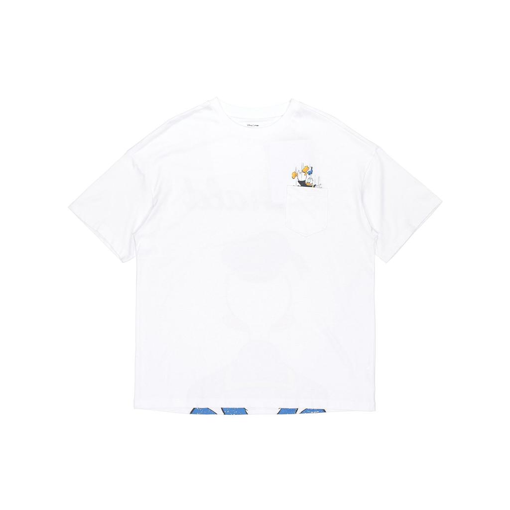 Женская футболка с рукавом реглан Li Ning x Disney Белая AHSR540-1
