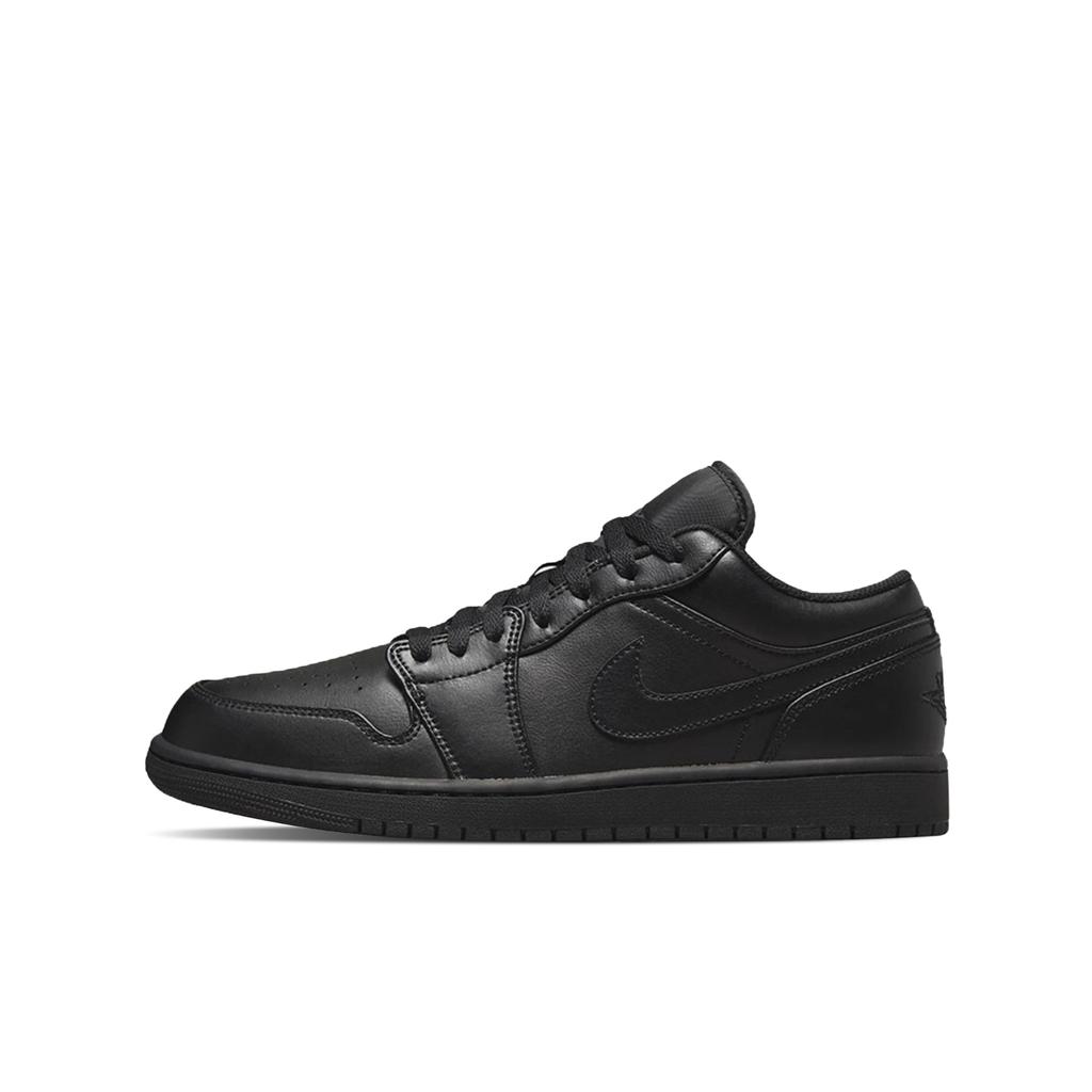 Jordan Air Jordan 1 Low Винтажные Баскетбольные Кроссовки Унисекс Черный Алмаз 553558-093(Команда133-aj)