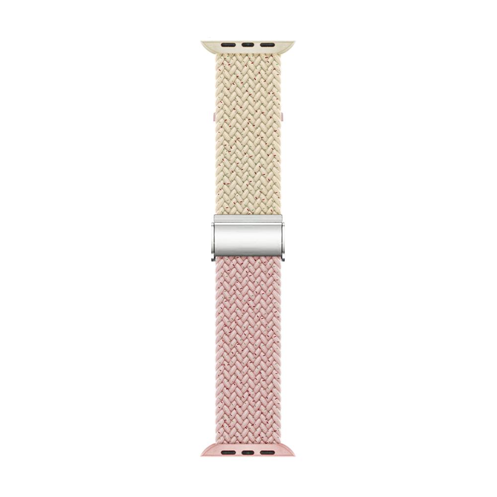 Плетеный нейлоновый ремешок для Apple Watch Band Ultra 10 9 8 7 49 мм 46 мм 45 мм 44 мм Регулируемый браслет 6 5 4 SE 41 мм 42 мм 40 мм Correa