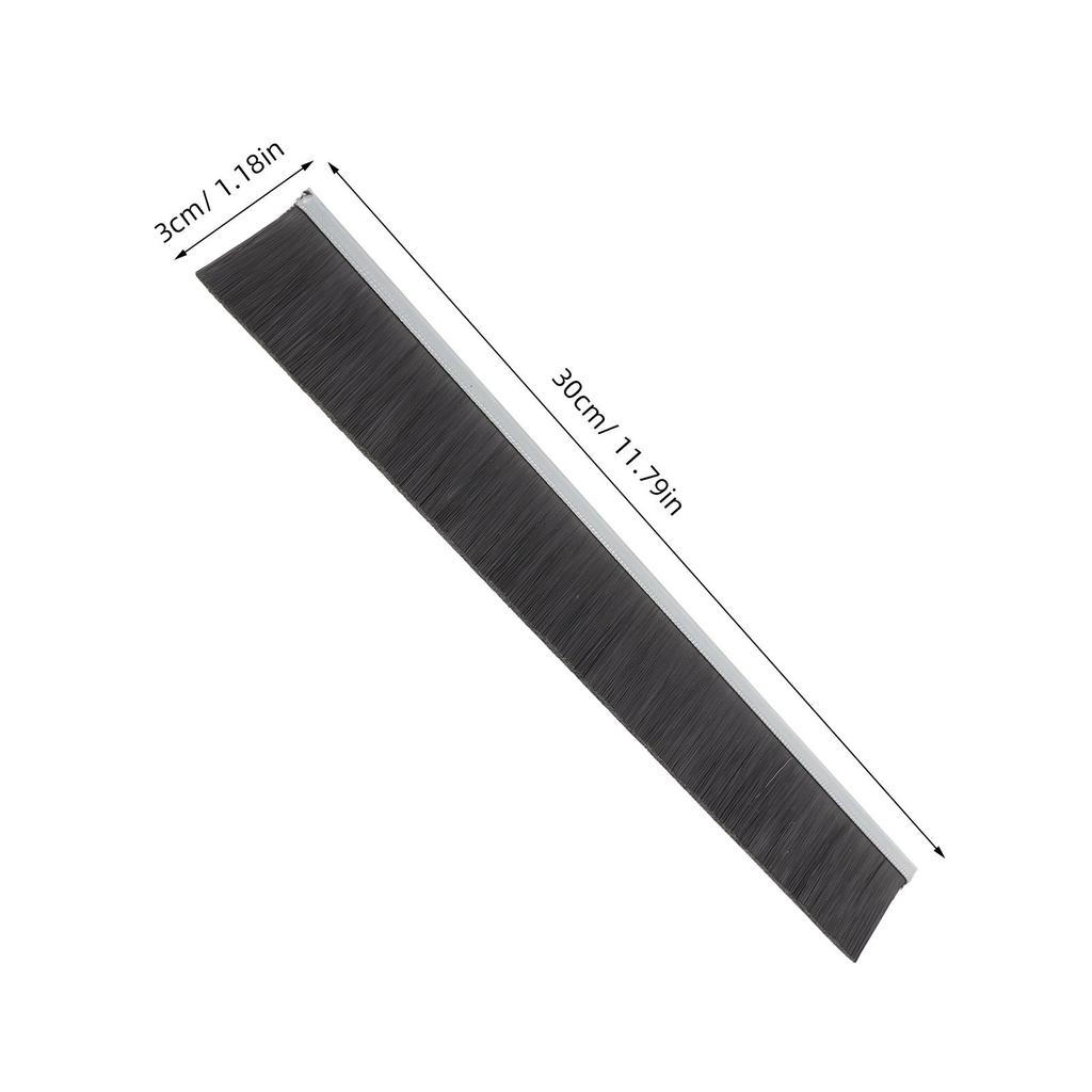 120cm Mailbox Entrance Brush Dustproof Sealing Strip Door Seal Weatherstrip Home Office Decorative Entrance Protection