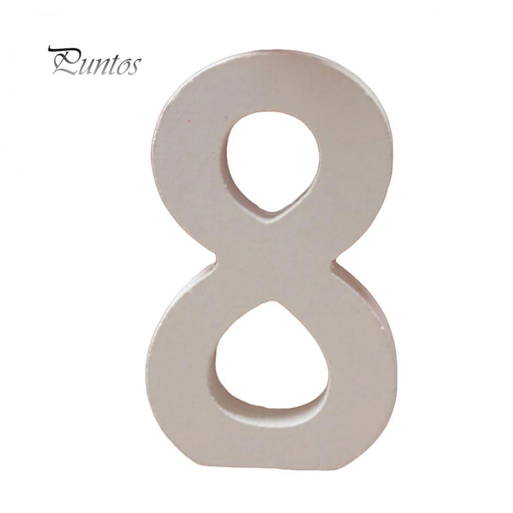 Деревянные номерки для декора