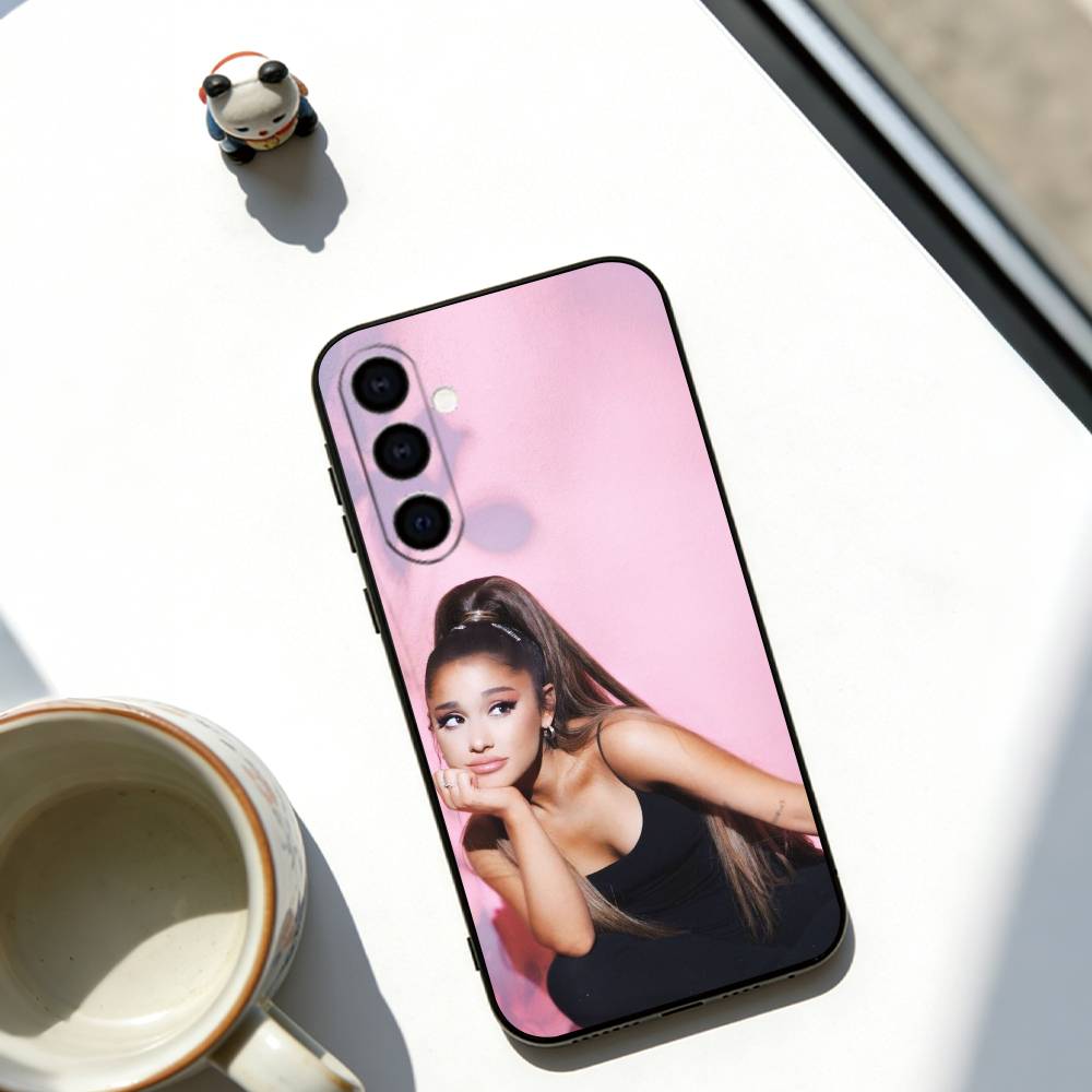 Чехол для телефона с изображением певицы Ayliva для Samsung Galaxy A73, A72, A71, A70, A53, A52, A51, Мягкий черный чехол