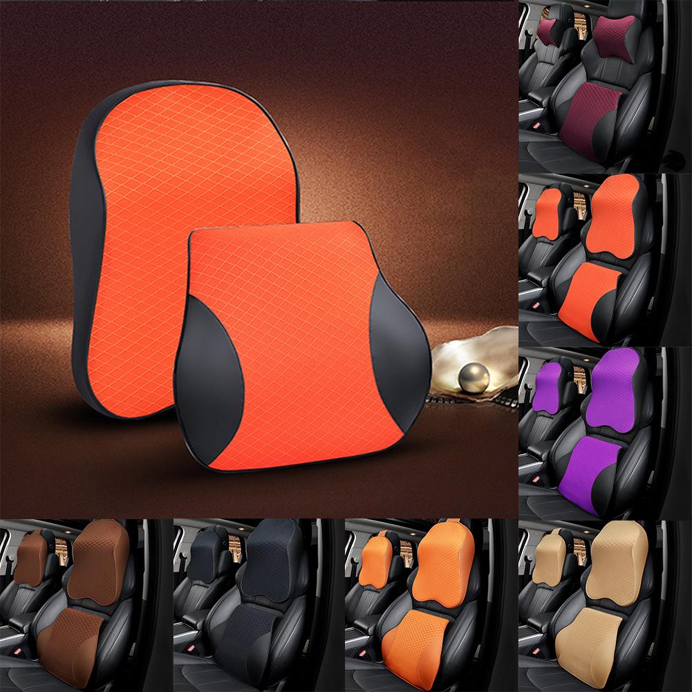 Автомобили Автозапчасти Pad Подушка для головы Автомобильная подушка для путешествий Поясничная поддержка Подголовник Космическая пена с эффектом памяти