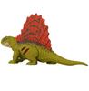 Mattel Jurassic World New Ruler Real Mini Action Figure Dimetrodon возрастом 10 лет и GWN15 Green Medium (МИР ЮРСКОГО ПЕРИОДА) Повреждать! [Общая длина ок.