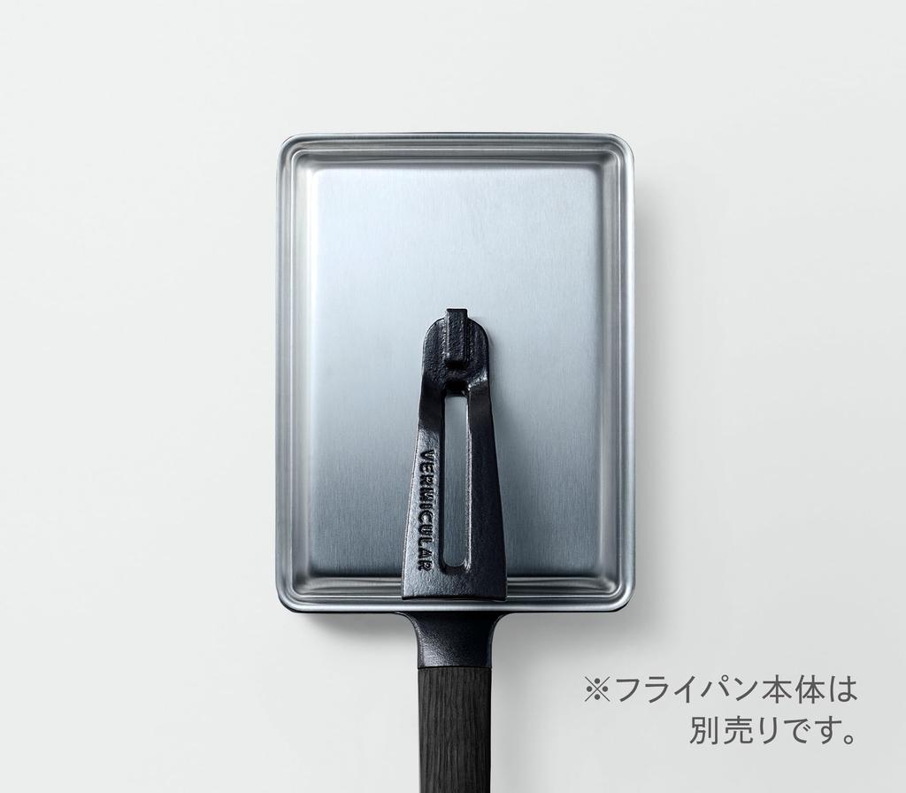 Vermicular Сковорода из нержавеющей стали EGG TOAST PAN Premium Black Limited Edition & FLET-SSL-PB-L