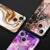 Винтажный мраморный чехол для телефона для iPhone 17 16 15 14 13 12 Pro Max 11 Pro Max 17 AIR Plus Ударопрочный мягкий ТПУ корпус Fundas Сумка
