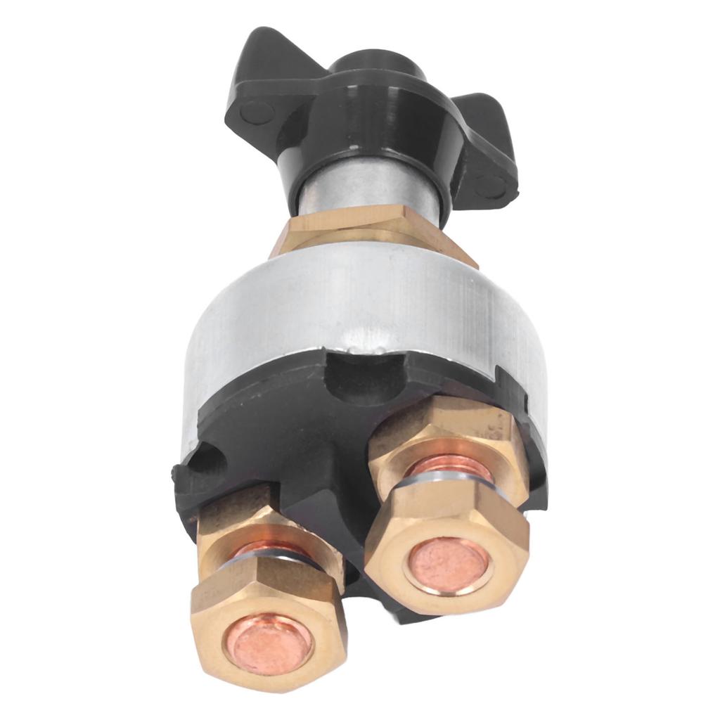 Car Master Battery Disconnect Switch Power Cut Isolator Killer Detachable Knob for 12‑24V Trucks RVs Trailers Boats