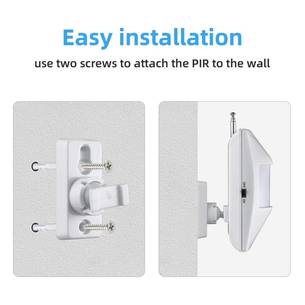 KERUI Wireless PIR Motion Sensor Alarm Infrared Detector For GSM WIFI W181 W202 Home Burglar Anti-Theft Alarm System Security