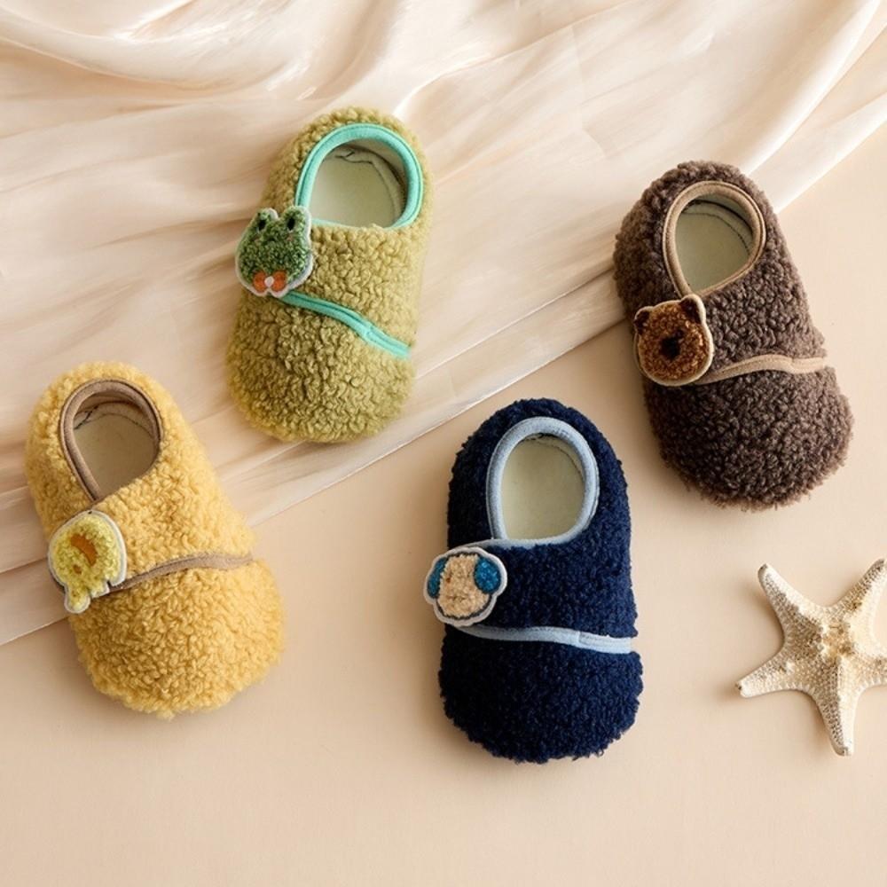 Cartoon Baby Floor Socks Rabbit Cat Bear Toddler Prewalkers Indoor Home Slippers  Walking Practice