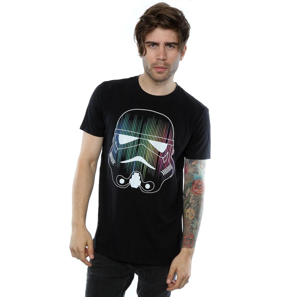 Star Wars Mens Stormtrooper Vertical Lights T-Shirt