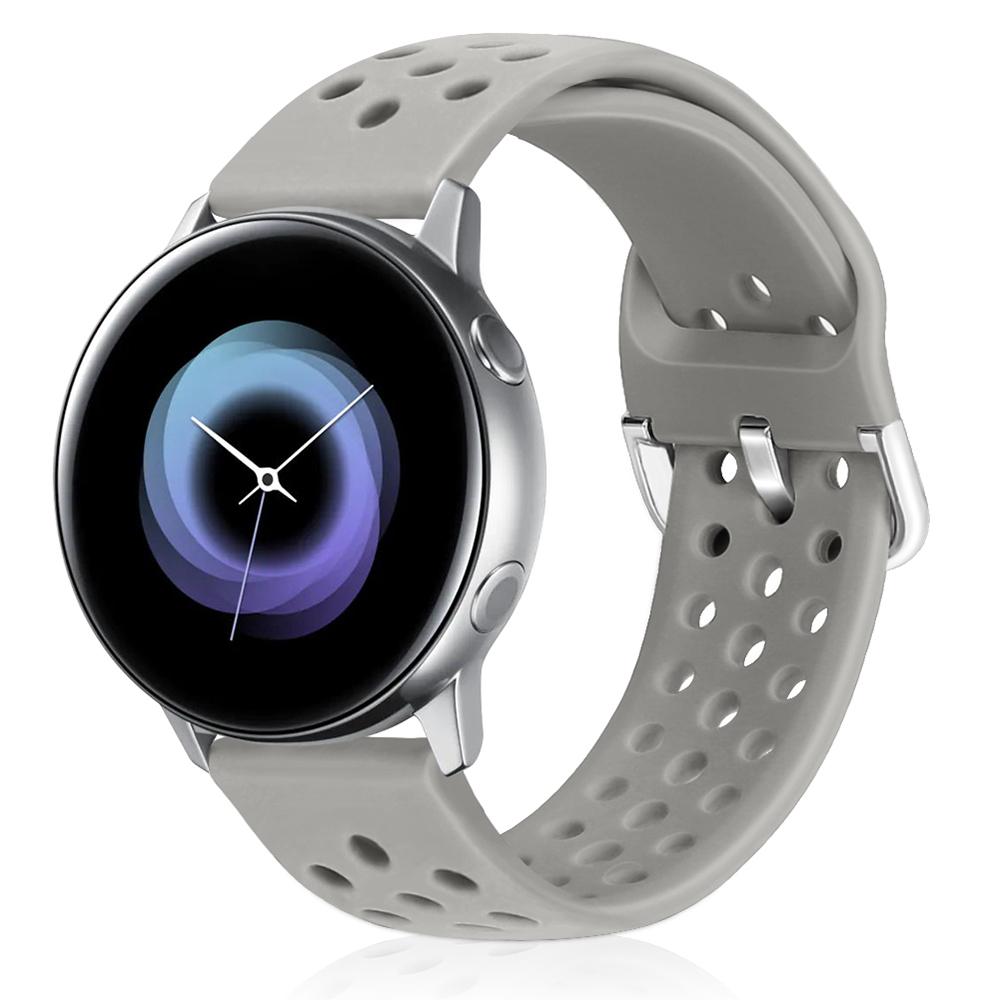 20mm 22mm Silicone Strap For Samsung Galaxy Watch 6/5/4/3/Huawei Watch 4/3/GT2 Sports Bracelet Wristband Amazfit GTR/GTS 4 band