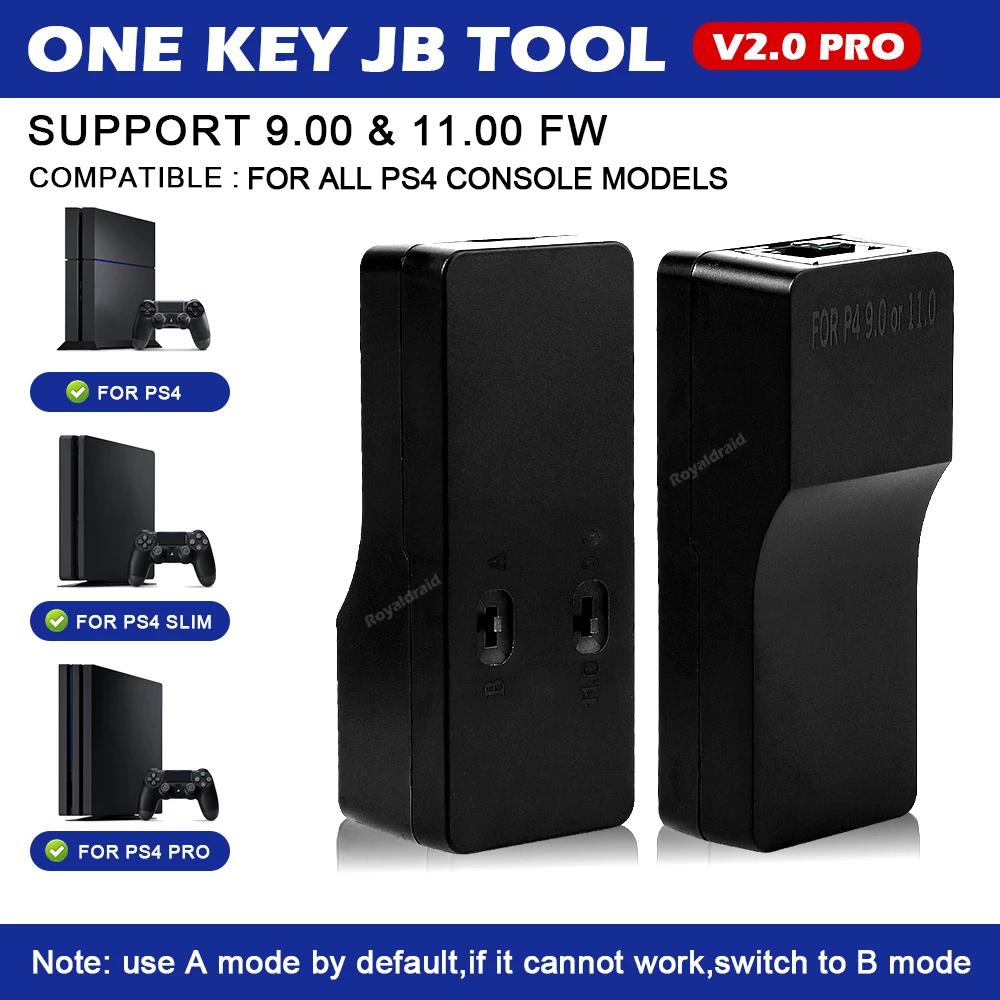 Адаптер USB-приемника версии V2.0 для PS4 FW 9.0 11.0 System One-Key JB Tool с кабелем TypeC для консоли PS4 Slim / Pro Все модели