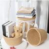 Modern Cotton Rope Woven Basket Nordic Style Woven Flowerpot Storage Basket  Garden Use