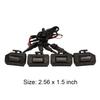 Black Front Grill Lights for Toyota Tacoma Raptor Off Road Sport Pickup Night Driving