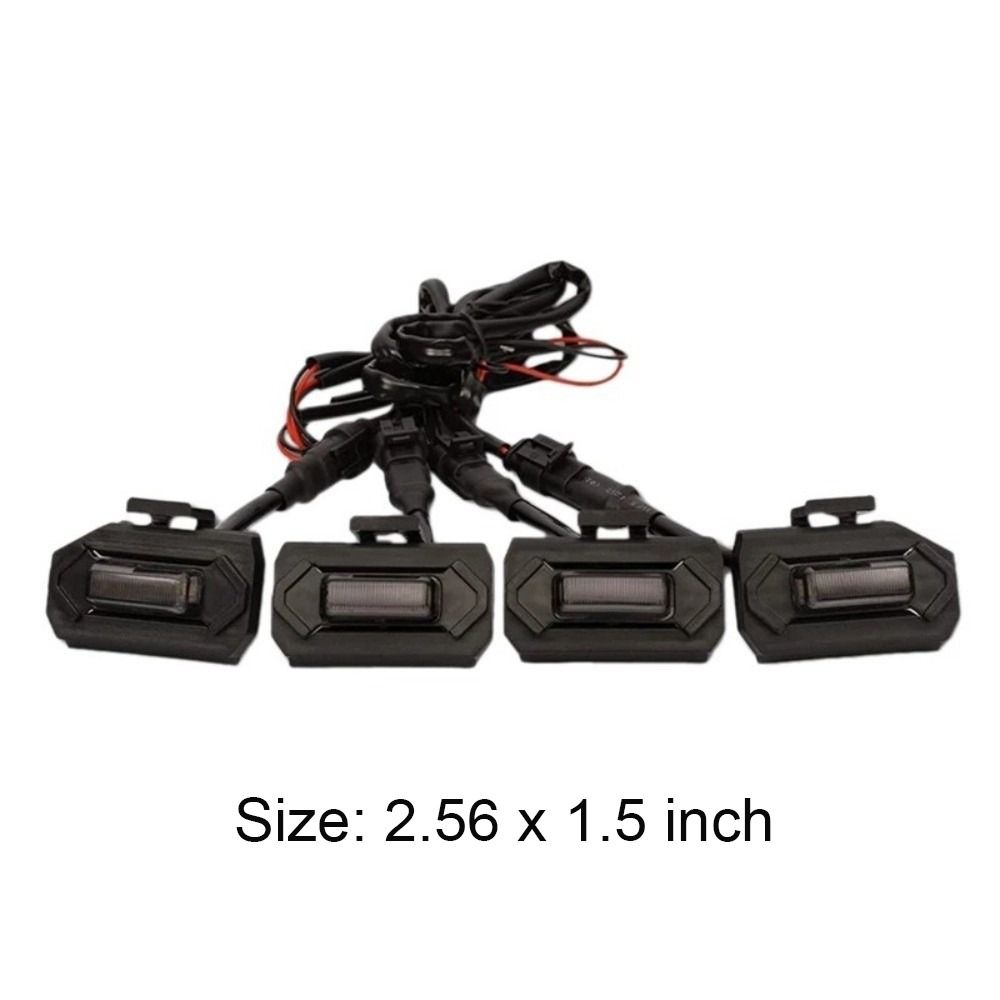 Black Front Grill Lights for Toyota Tacoma Raptor Off Road Sport Pickup Night Driving