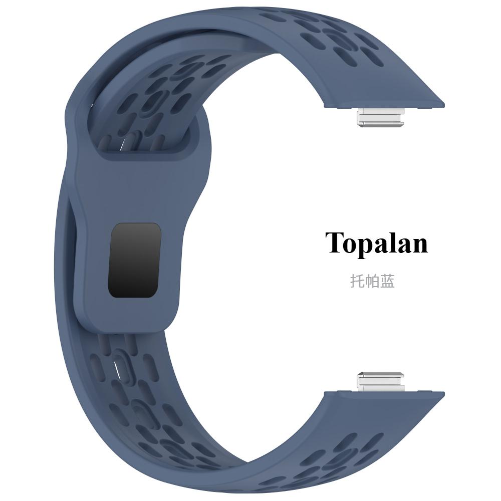 Спортивный силиконовый ремешок для Huawei Watch Fit 4/3 Дышащий Удобный Легко регулируемый Браслет для Huawei Watch Fit 4 Pro Correa