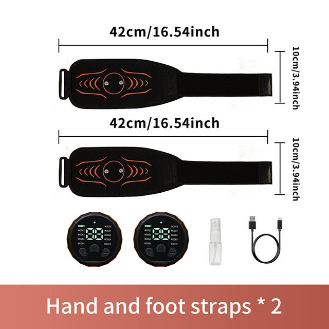 Тонизирующий пояс для брюшного пресса EMS стимулятор мышц Abs Trainer Тонер для мышц USB зарядка для коррекции фигуры для похудения, похудения для рук, спины