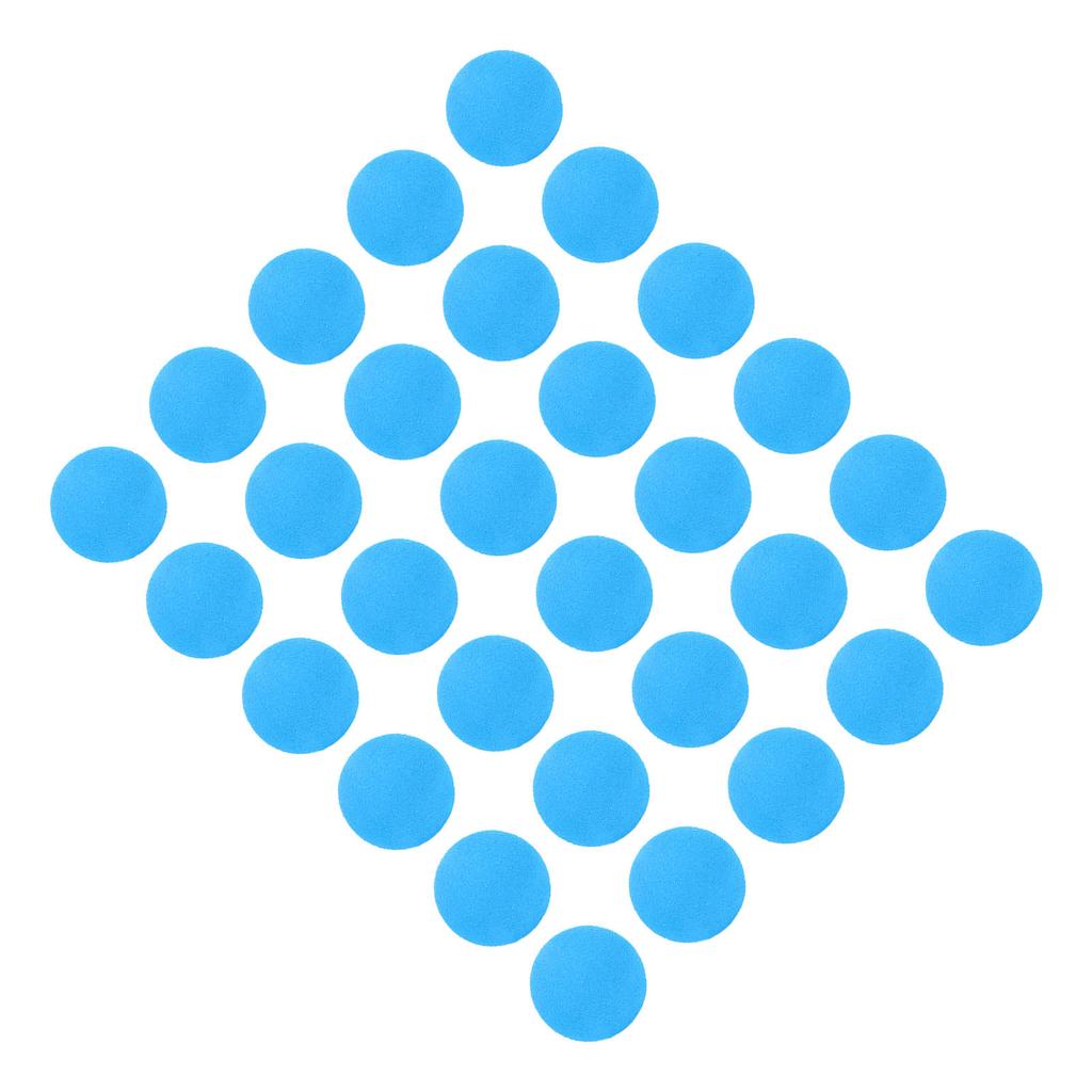 30pcs 21.5mm EVA Foam Golf Balls Soft Foam Practice Golf Balls for Indoor and Outdoor Training