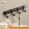 Punch-Free Wall-Mounted Coat and Towel Hook for Bathroom or Fitting Room