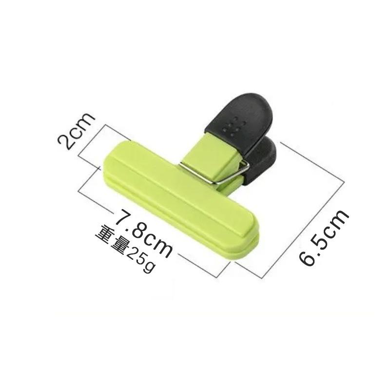 T-type fresh-keeping sealing clip household snacks moisture-proof mildew-proof sealing clip dopamine food grade plastic bag sealing clip