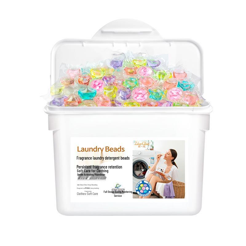 36-Piece Boxed Seven-in-One Laundry Beads: Clean, Stain Removal, Long-Lasting Fragrance, 10g Each