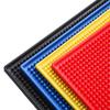Black Non-slip Heat-insulating Rubber Bar Mat and Teaware Drainer Coaster